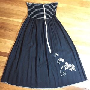 Black sundress from Cabo